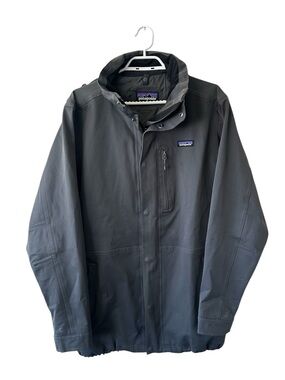 Patagonia Grey Parka Jacket Size M